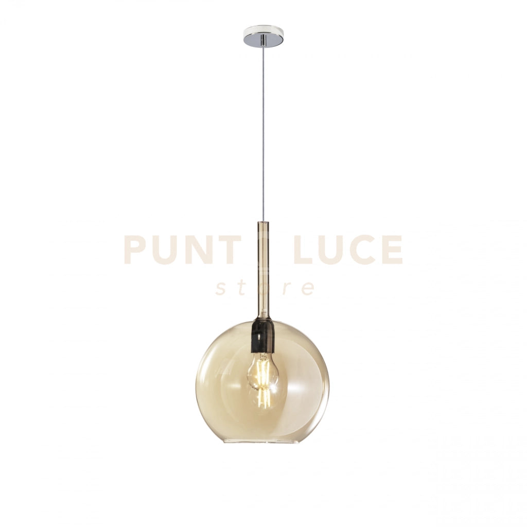 SOSP. CROMO 1 LUCE GRANDE AMBRA 1155CR-SG-AM