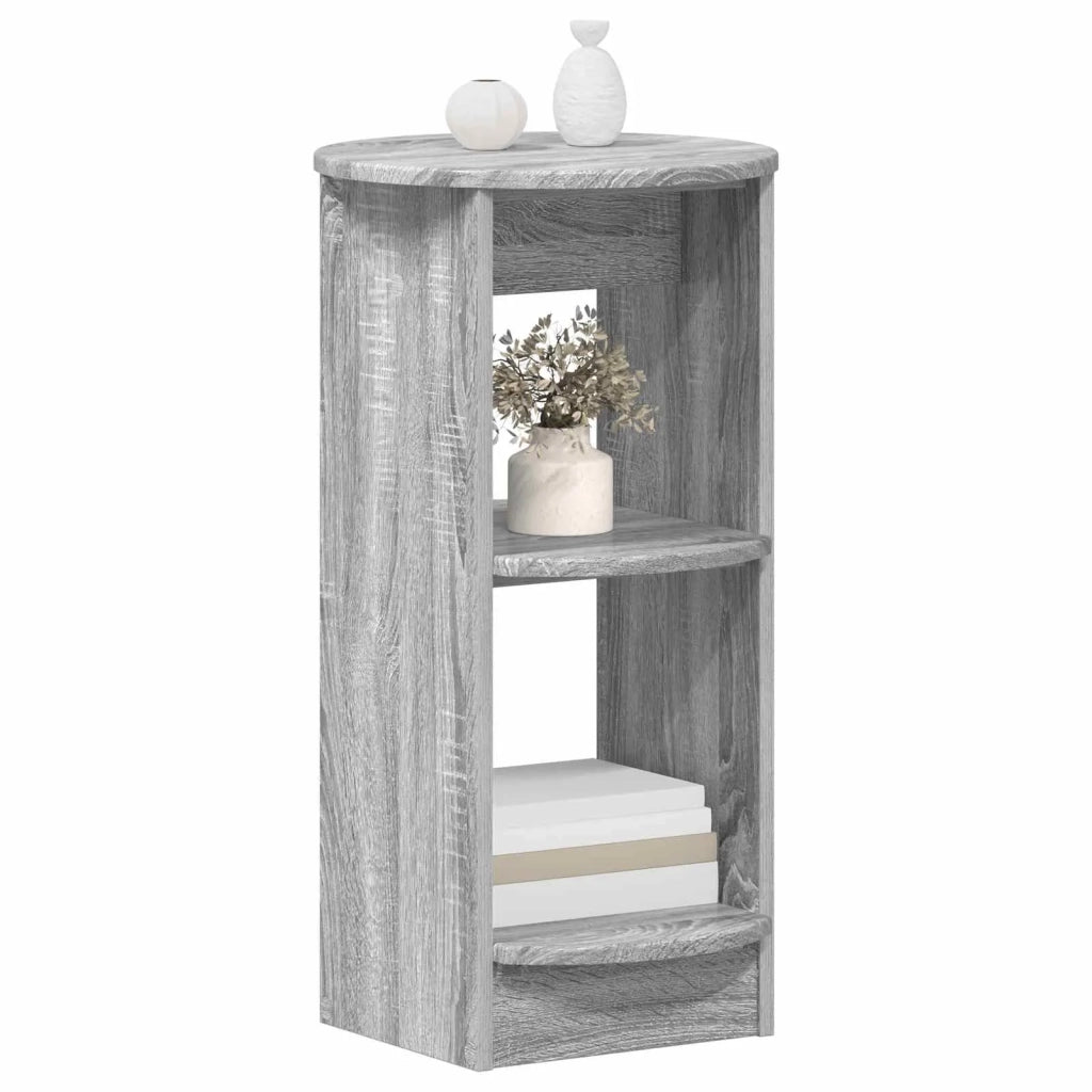 Mobile laterale Sonoma grigia 40 x 40 x 75 cm 899840