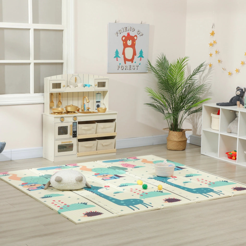 Tapis de jeu per bambini ¨C zephmum ¨C 196x176x1.5 cm multicolore
