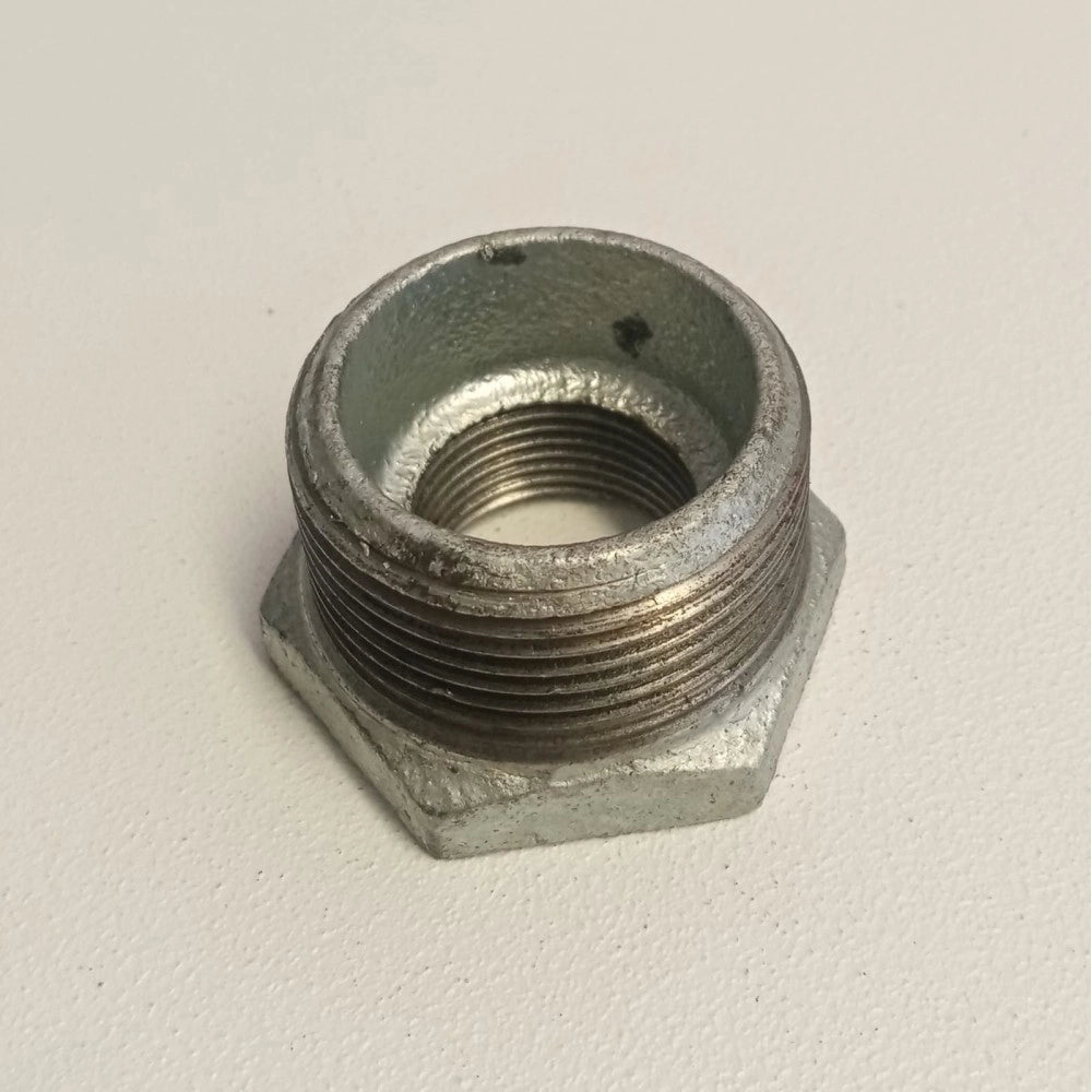 Raccordo mf 1''x1/2'' riduzione ghisa zincata malleabile