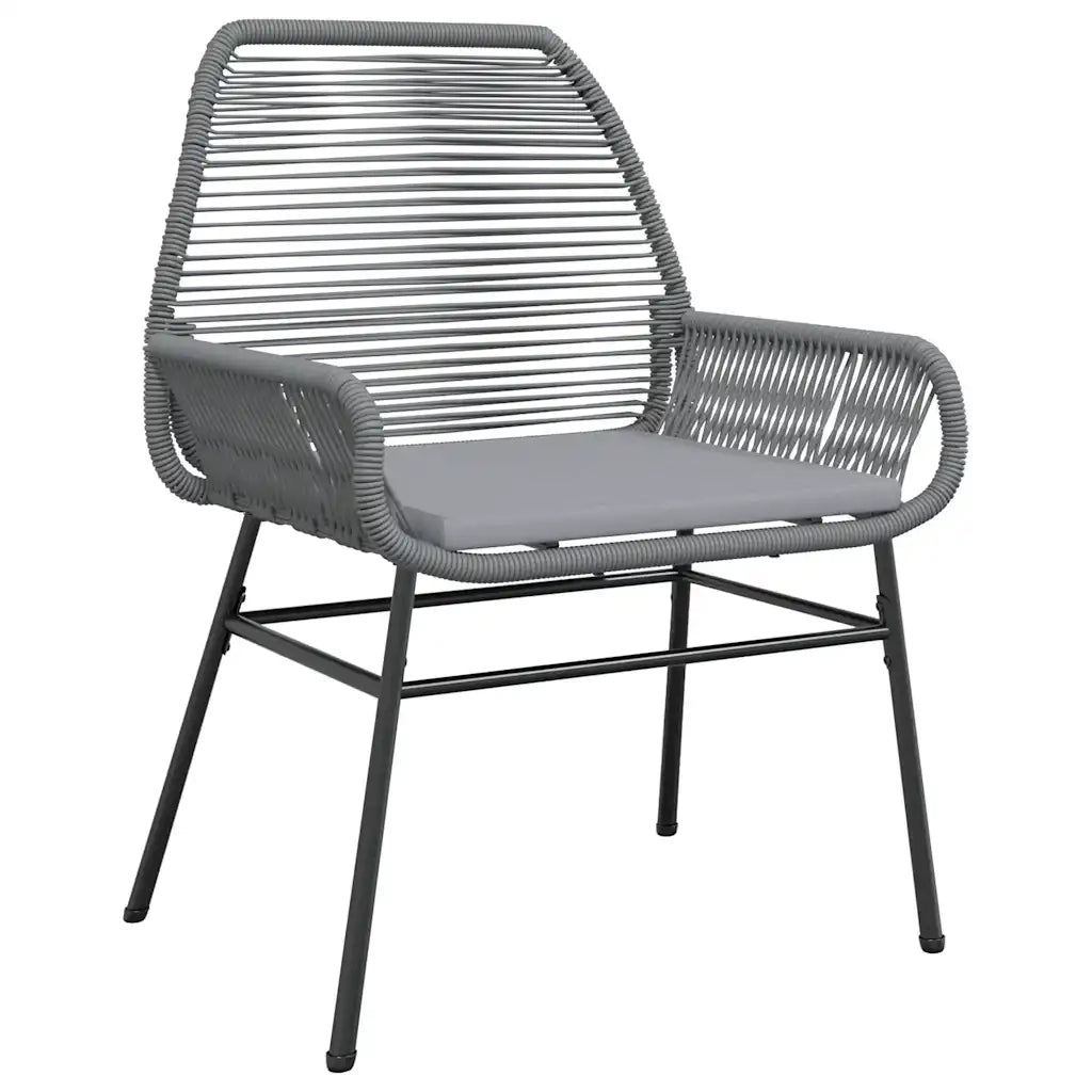 Set da Pranzo da Giardino 9 pz con Cuscini Polyrattan Vetro 3334582
