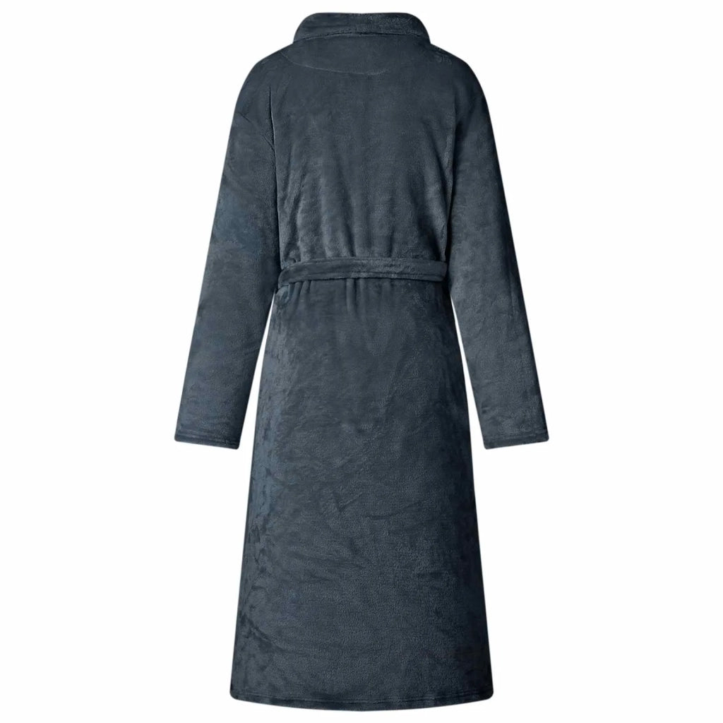 Accappatoio senza Cappuccio Blu navy l Flanella 42017287