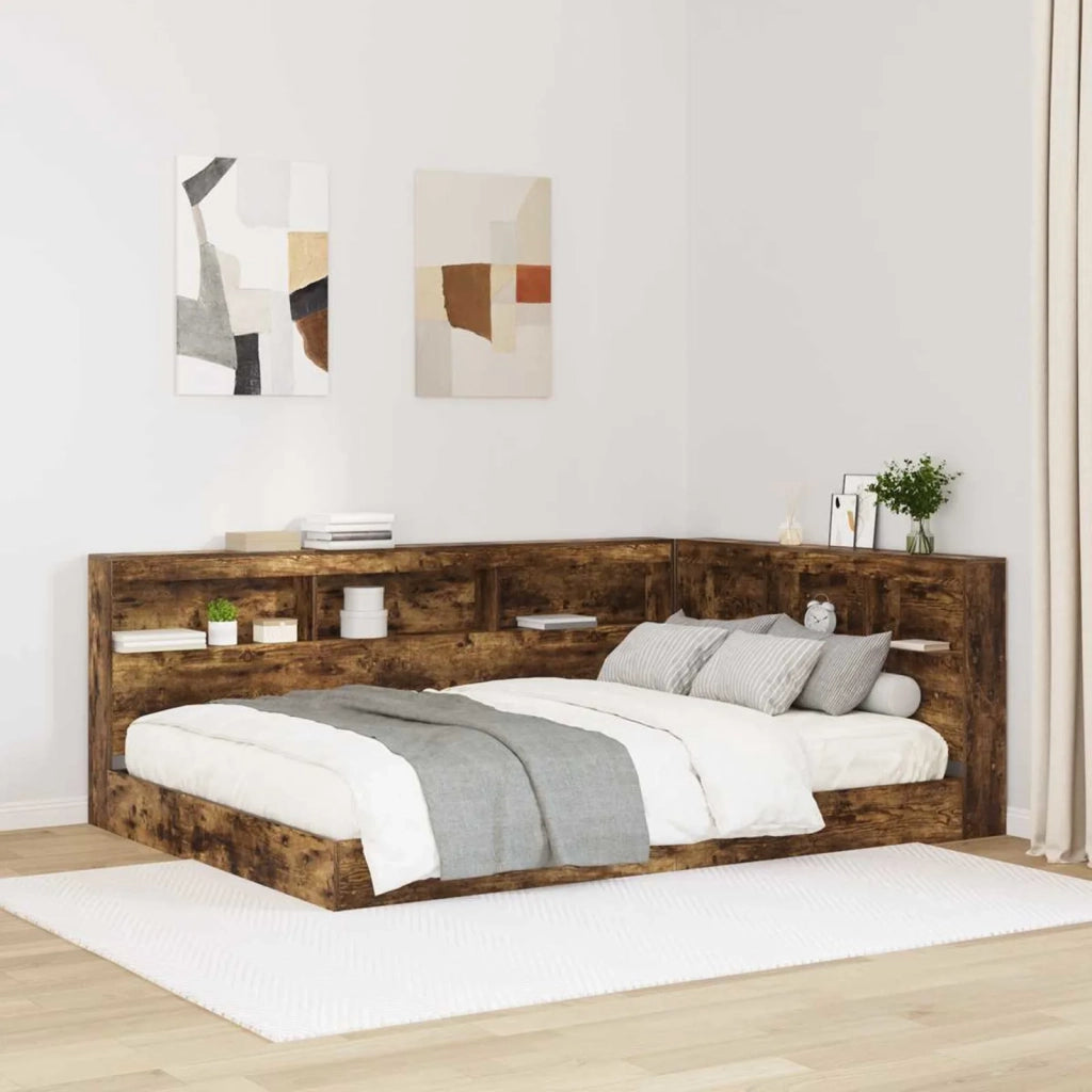Testata contenitore Rovere fumé 160 cm Legno multistrato 3335505