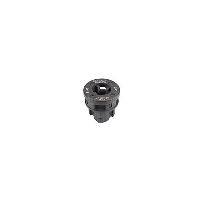 EGA Master 63004 Bussola Testa Ottagonale 3-4'' BSP Filie're per Tubi Acciaio colore Nero