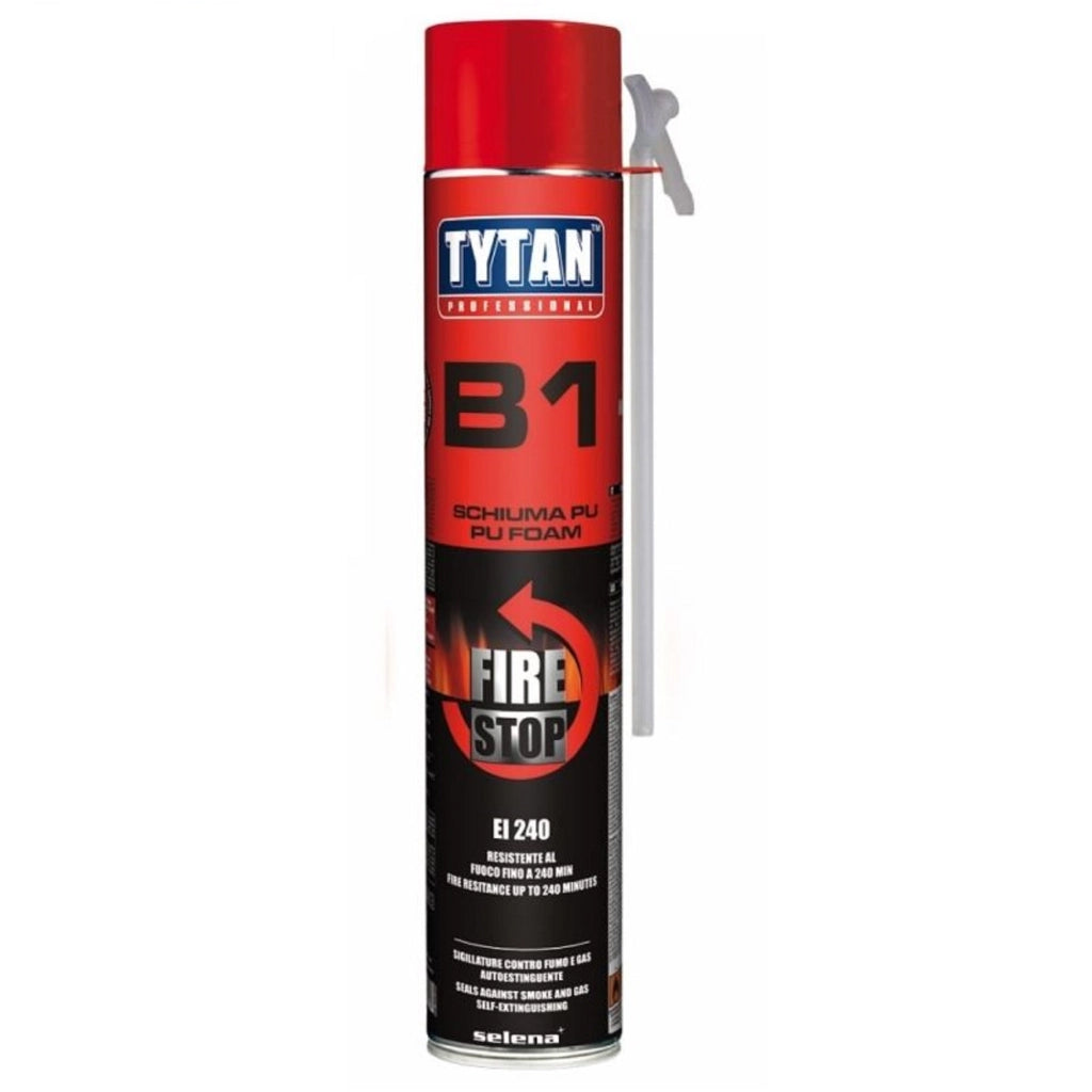 Schiuma poliuretanica ignifuga TytanB1isofort B1 alte temperature porte finestre