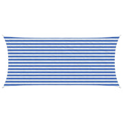 Telo Ombra Blu e Bianco 2 x 5 m HDPE 42032880