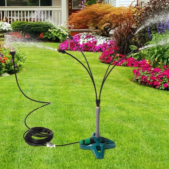 Sistema di nebbia portatile - Stazionario - Standard di livello dell'acqua - 68,58x25x20,7cm - Plastica - Adatto per giardino/BBQ - Sistema di nebbia