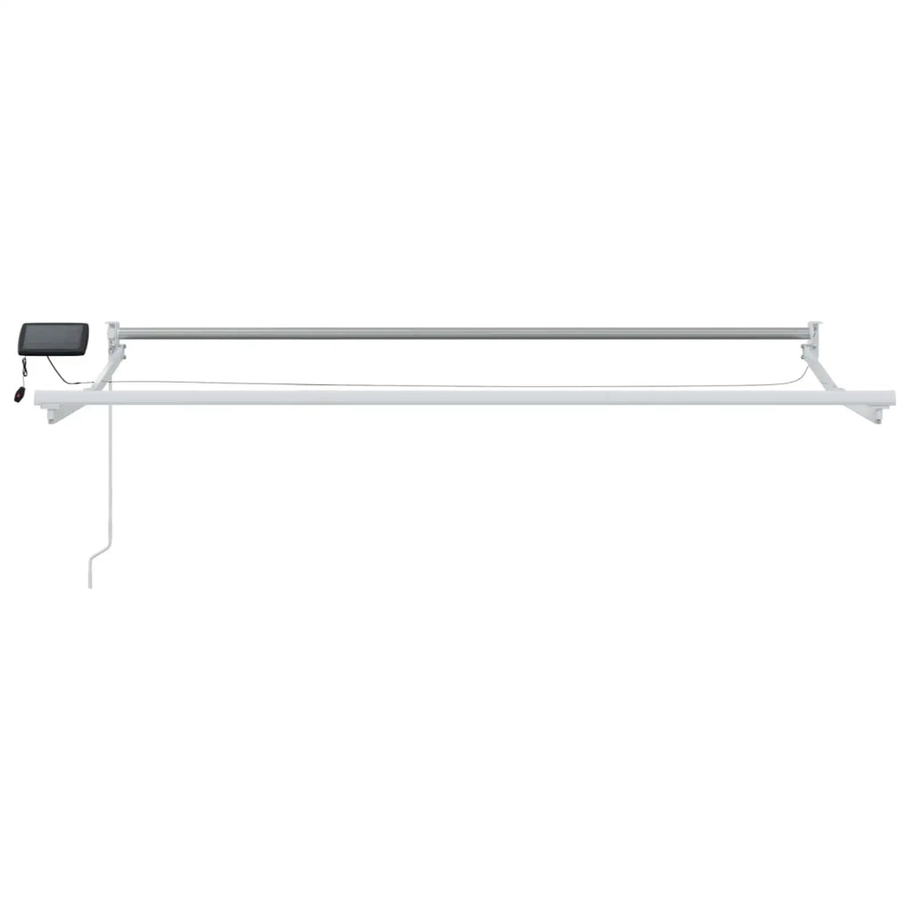 Tenda retrattile manuale con LED Multicolore 3,5 x 2 m 3419216