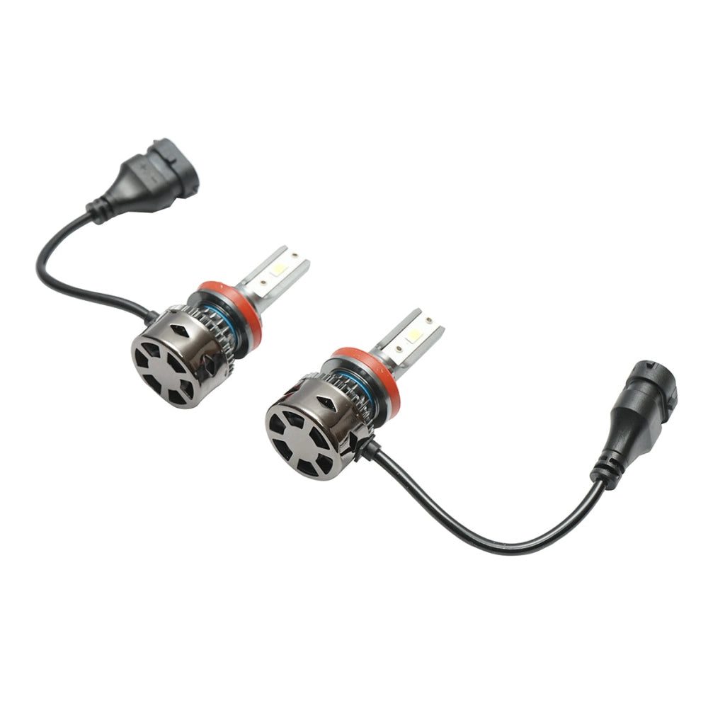 Set di 2 lampadine LED per auto H11, 27W, 12V, luce bianca fredda