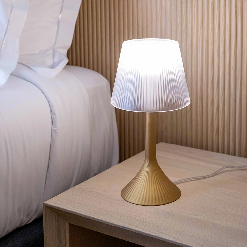 LAMPADA DUSE ORO OPACO 1 LUCE ATTACCO E14
