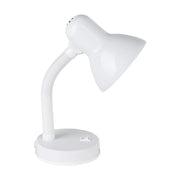 Lampada Da Tavolo Classico Basic Policarbonato Bianco 1 Luce E27