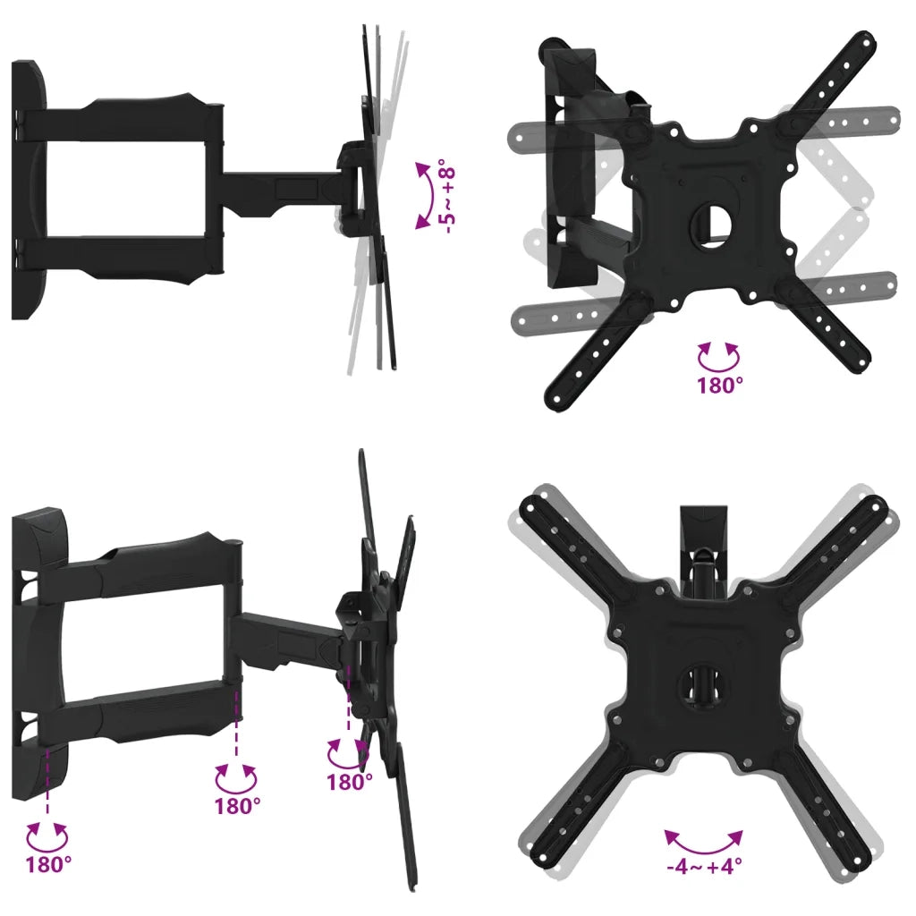 Supporto a Parete per Schermo 32"-55" Max VESA 400x400 mm 35kg 379571