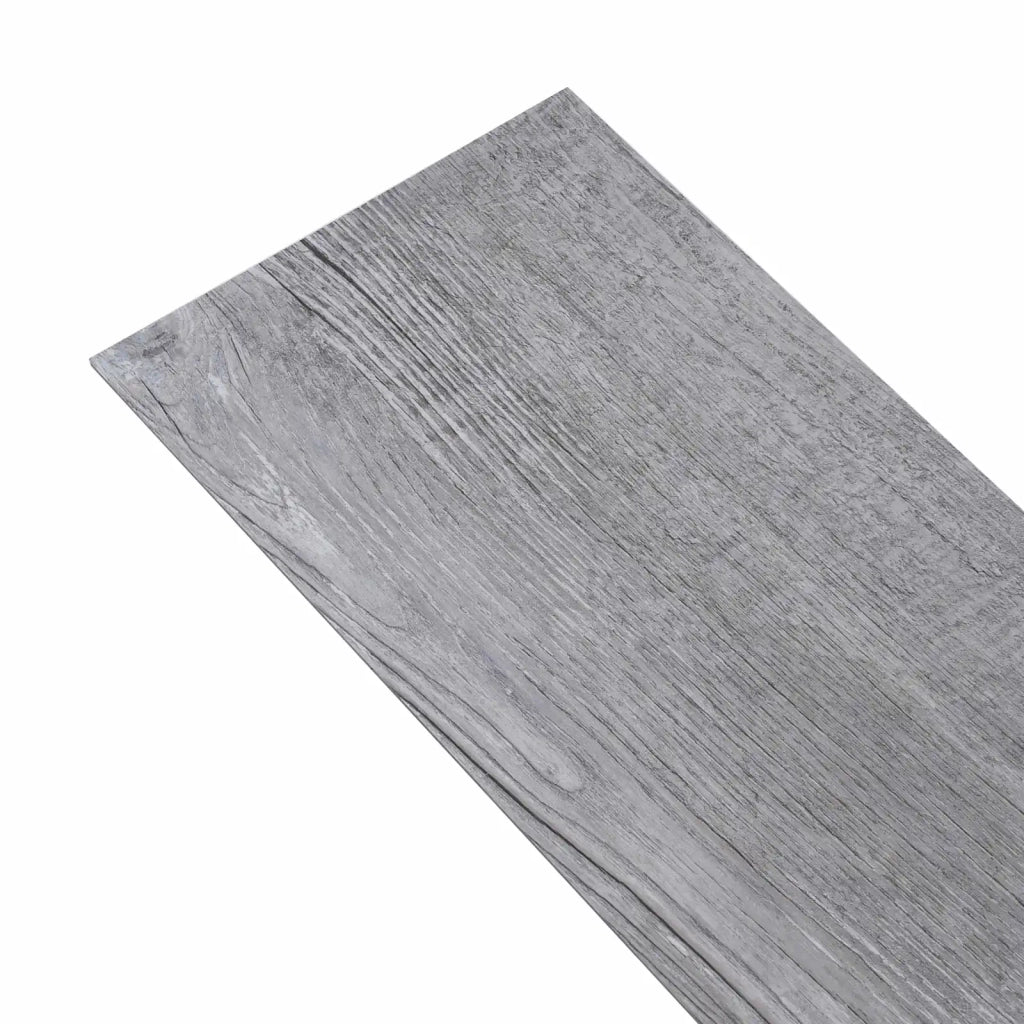 Tavole per Pavimenti 2,51 m² 18 pcs PVC Legno grigio opaco 42046441