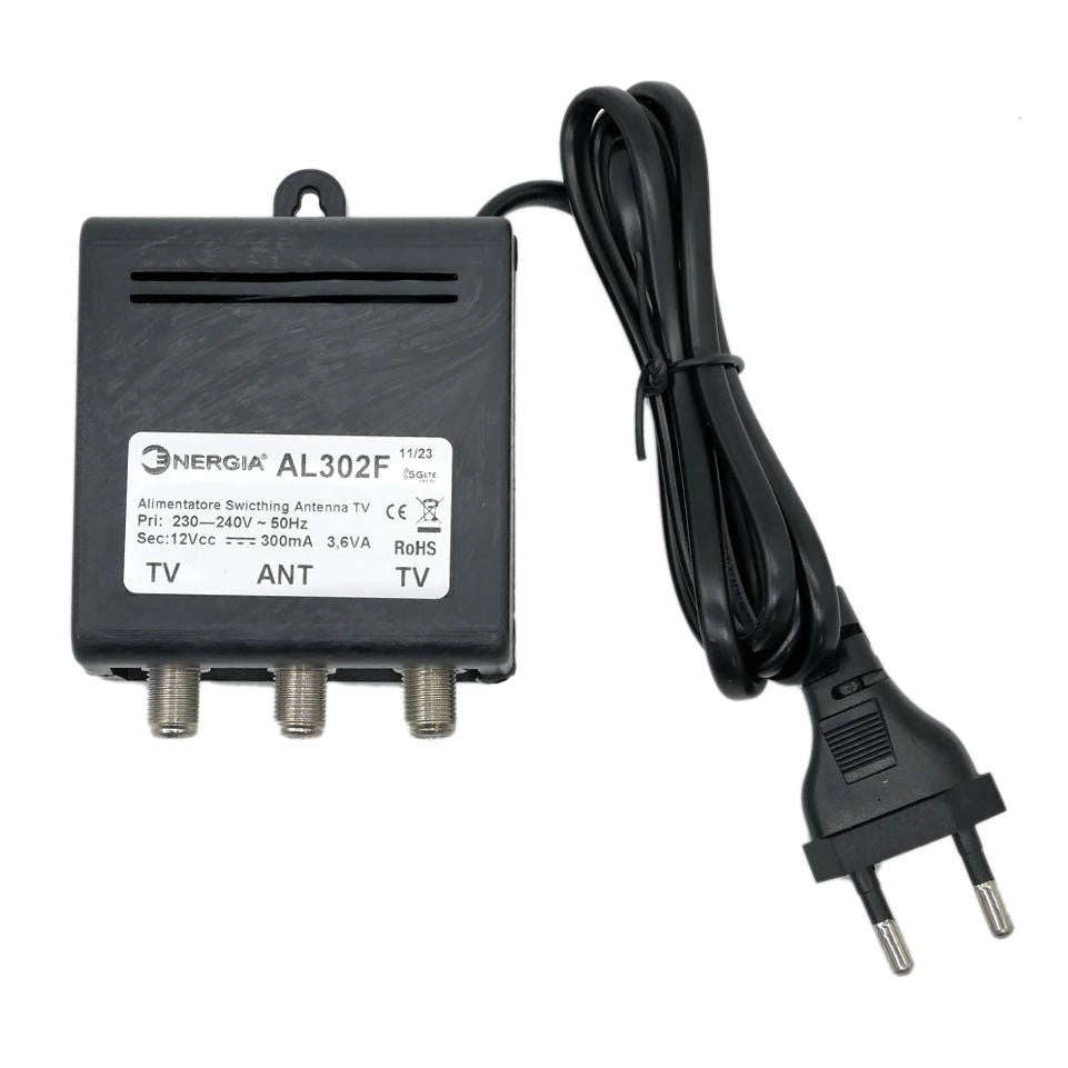 ALIMENTATORE AMPLIFICATO PER ANTENNA