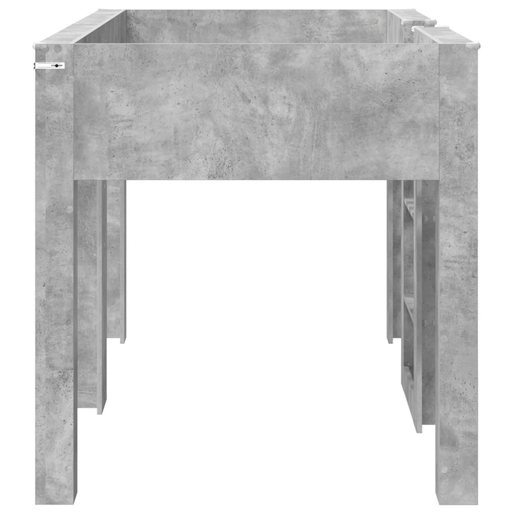 Letto a Castello per Bambini Grigio cemento 80 x 200 cm 3410486