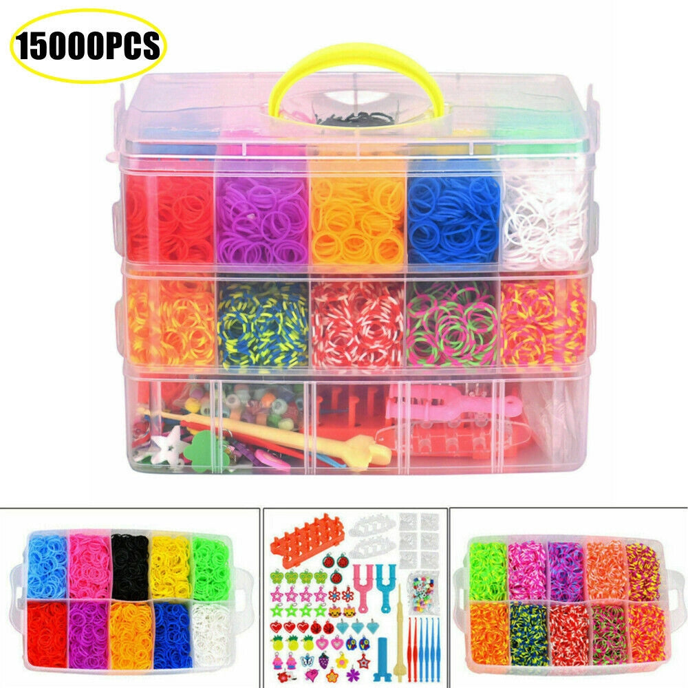 Set braccialetti elastici per bambini con scatola ¨C Minimal ¨C multicolore