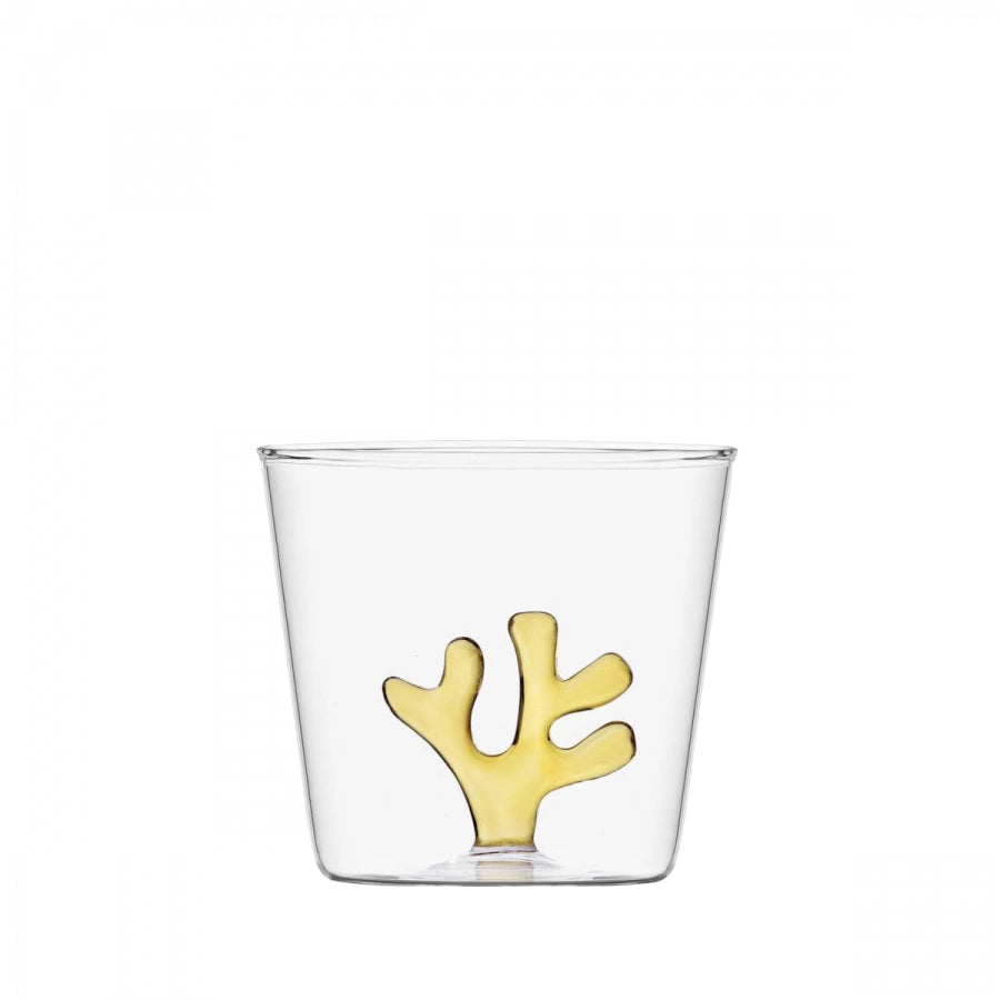 Bicchiere Tumbler Corallo Giallo 35cl Coral Reef