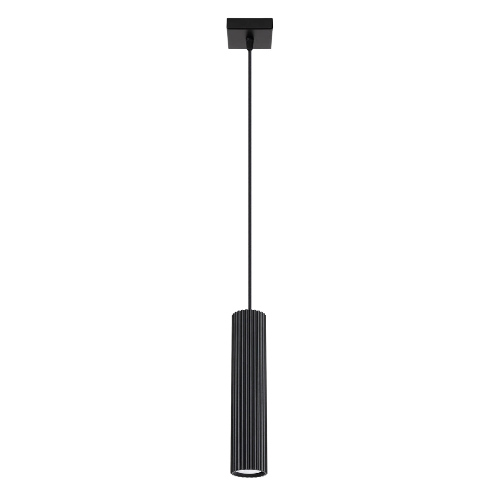 Lampada a sospensione KARBON 1 nero