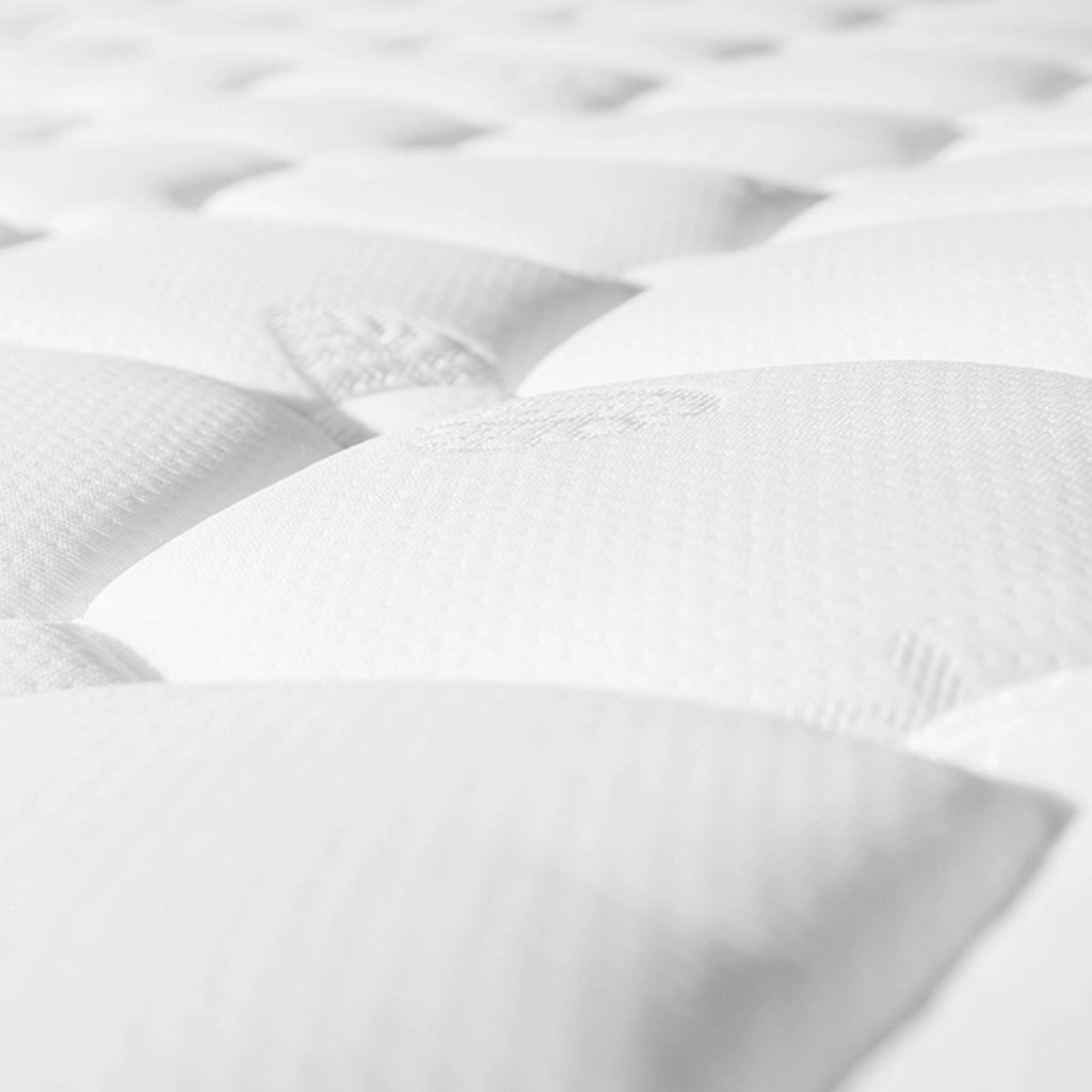 LETTO Singolo 90x200 cm Grigio con LED e 2 cassetti, testiera regolabile