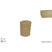 ROTOLO JUTA 10CMX9MT FRAYED BURLAP