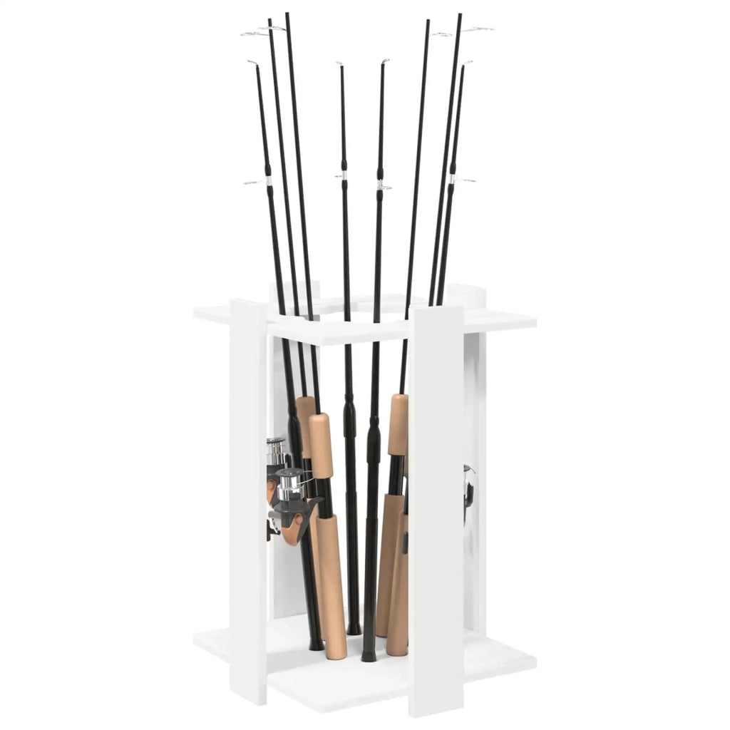 Supporto per stecche da biliardo Legno ingegnerizzato Bianco 3429725