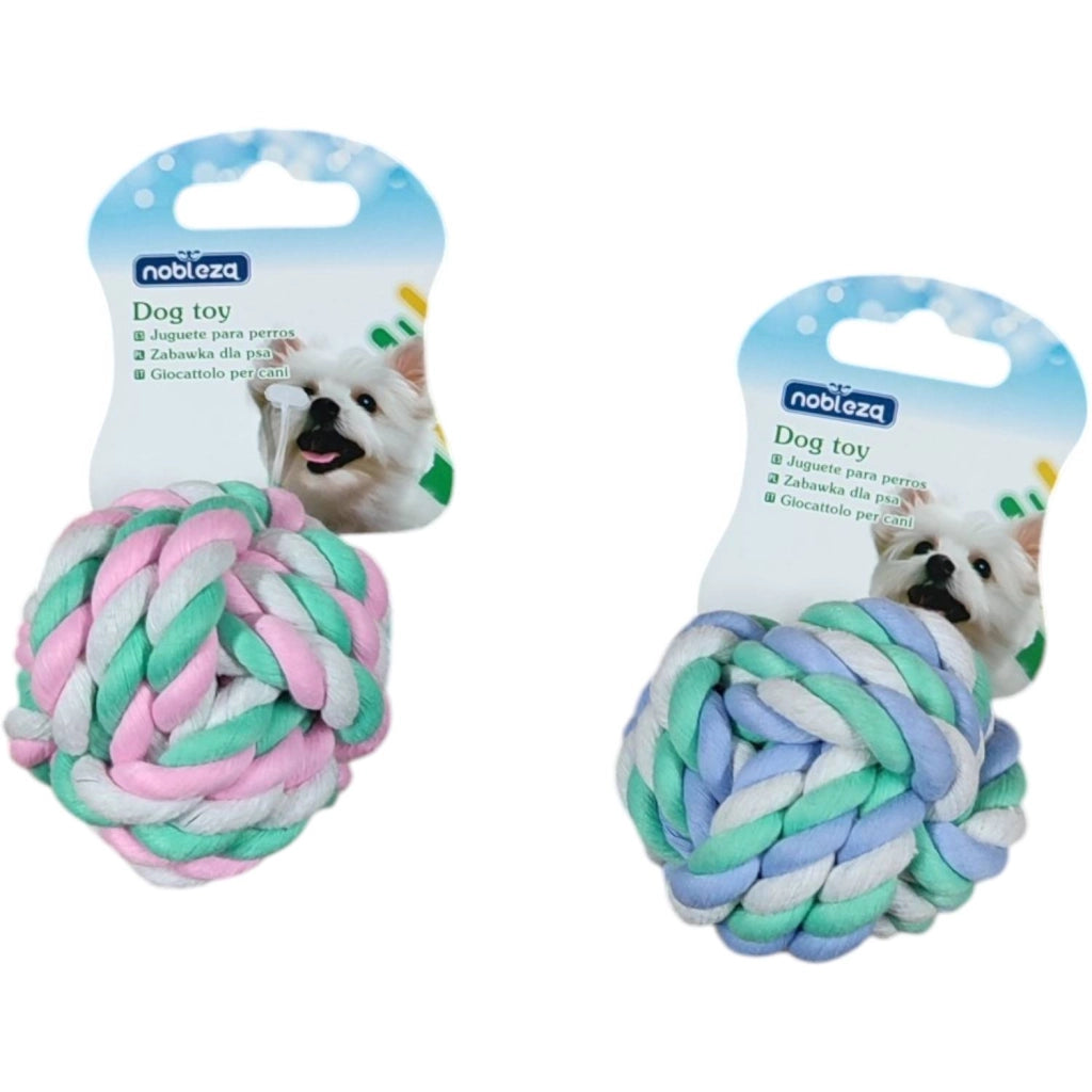 Gioco per cani palla in corda