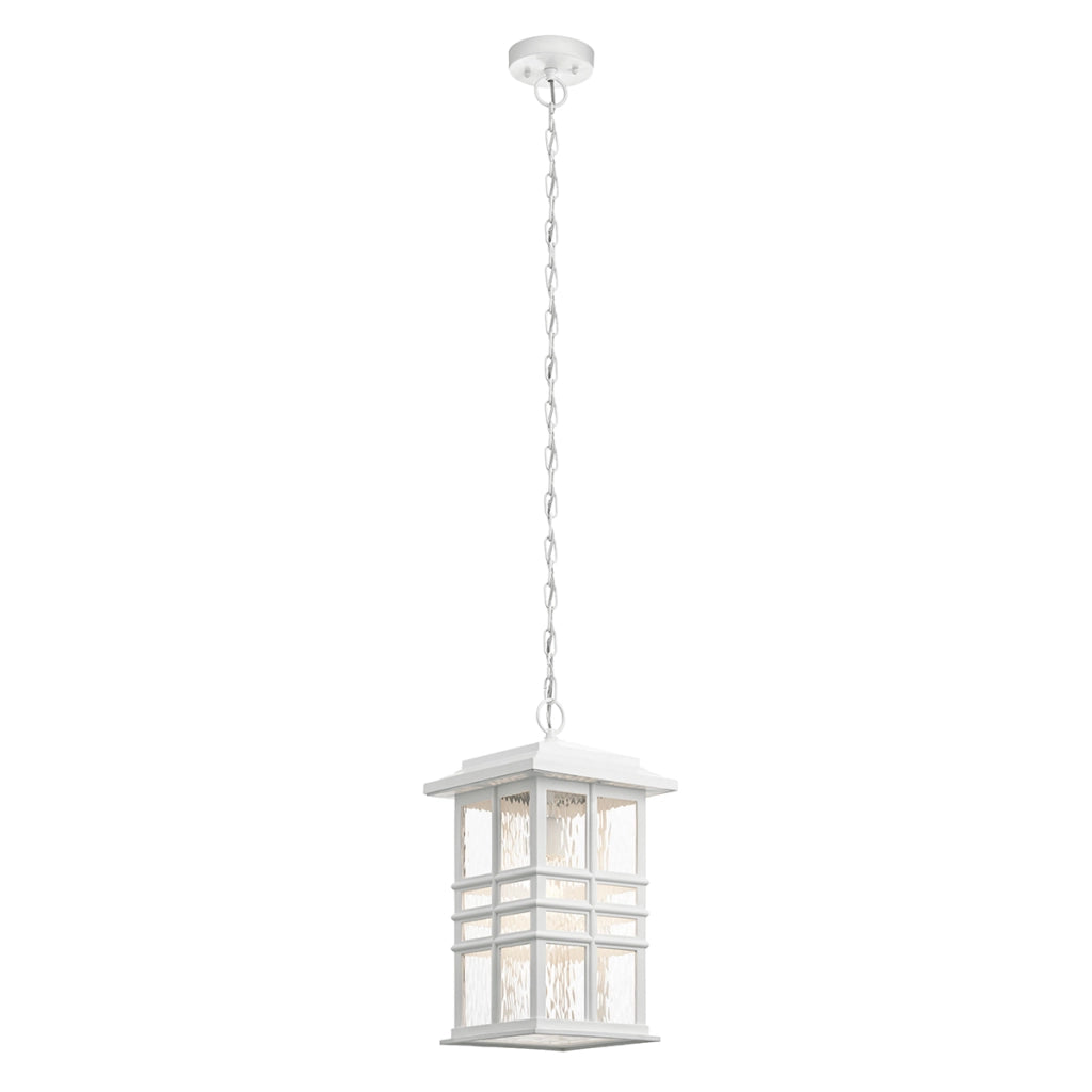 Sospensione esterna bianca E27 60W Beacon Square Kichler