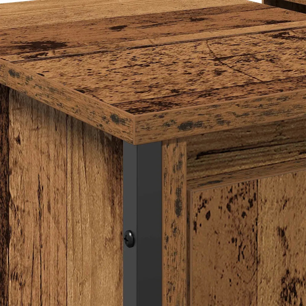 Armadio per Lavabo da Bagno Legno vecchio 60 x 35 x 60 cm 869177