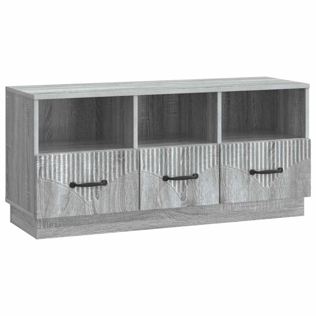 Mobile TV Grigio Sonoma 102 x 34,5 x 47 cm Legno ingegnerizzato 895371
