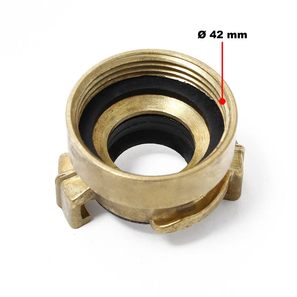 Raccordo rapido in ottone per tubo acqua DN32 (1 1/4") filettatura femmina 16_0002110