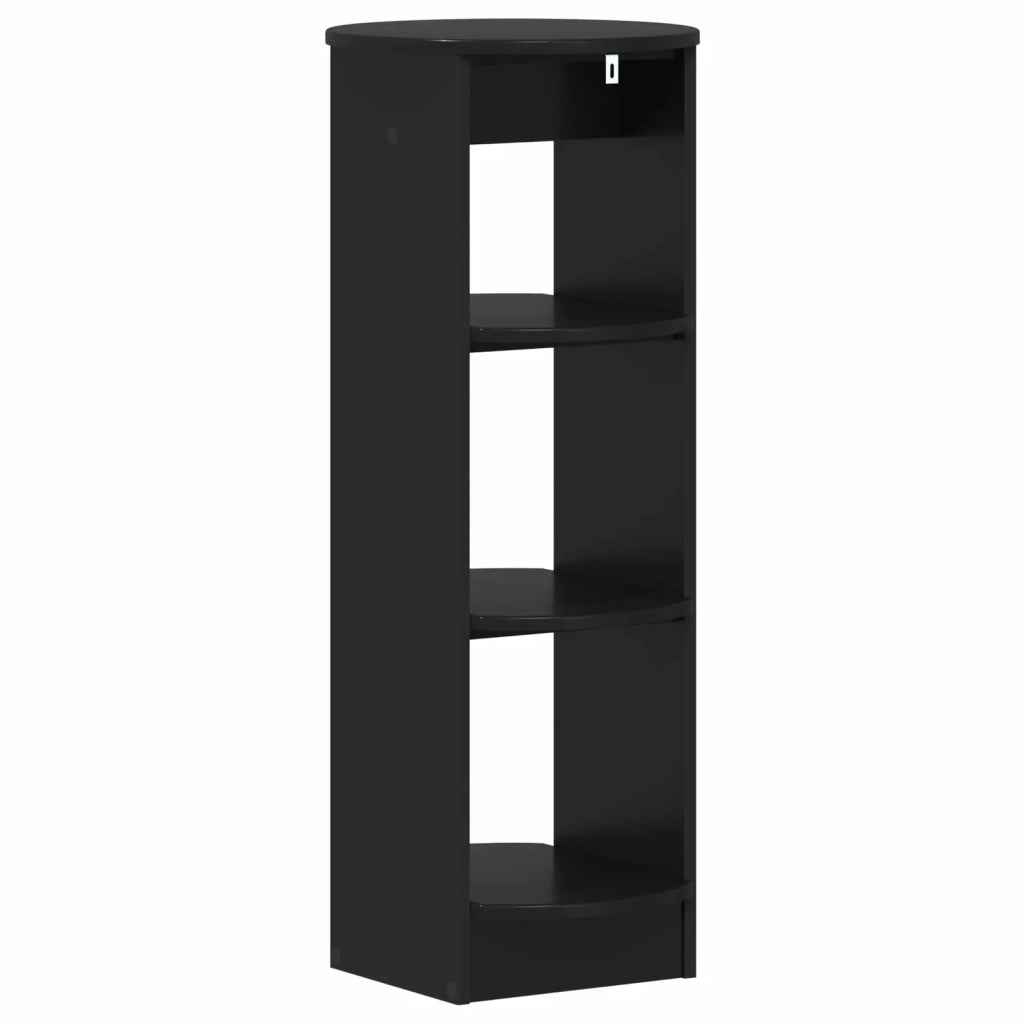 Mobile laterale Nero 40 x 40 x 100 cm Legno ingegnerizzato 899844
