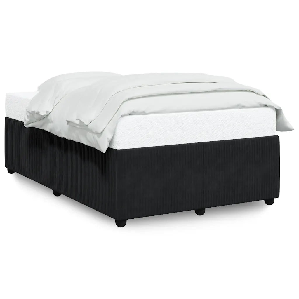 Giroletto senza Materasso Nero 120x190 cm Velluto 3284996