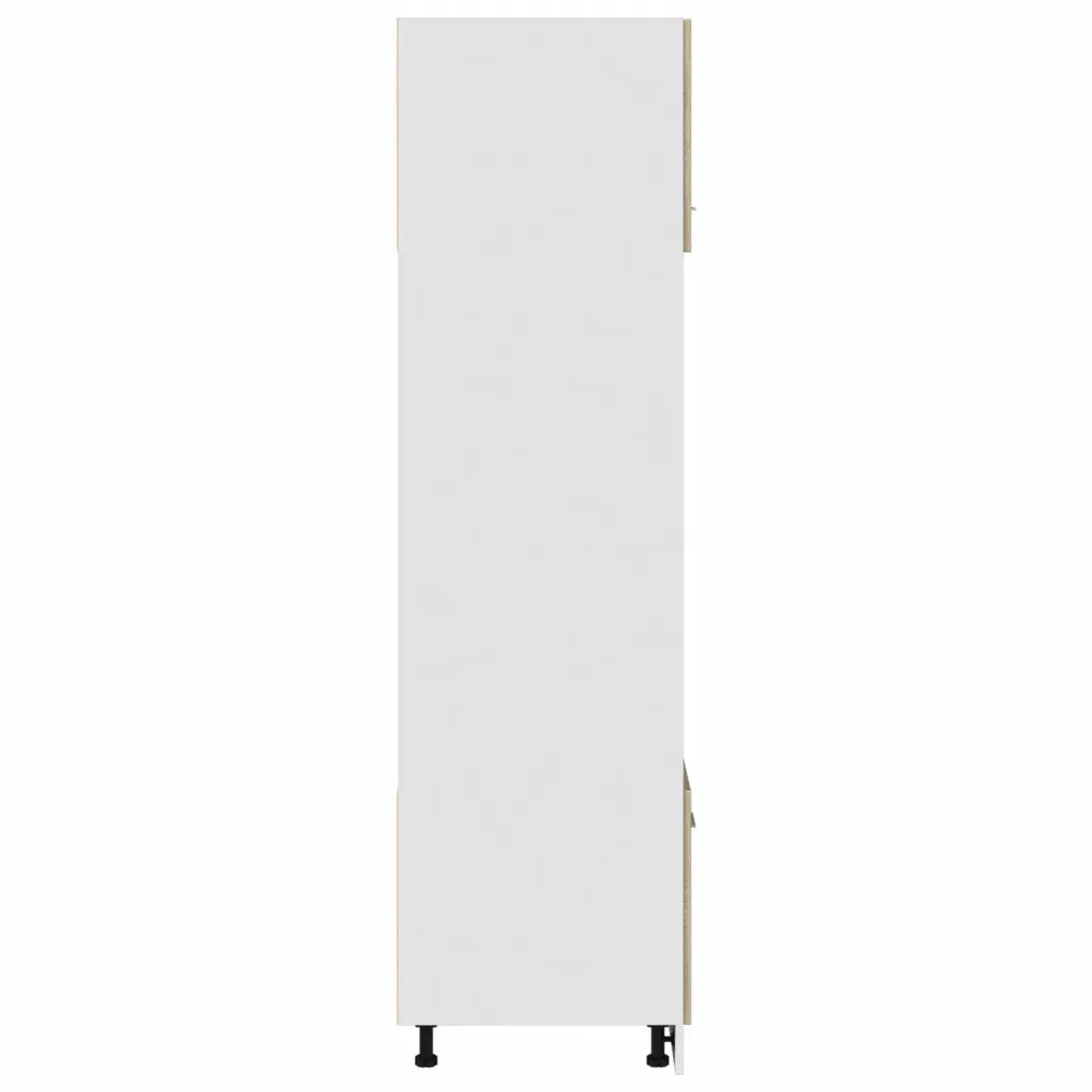 Mobile per Microonde “Lyon” Rovere Sonoma 60x57x207 cm