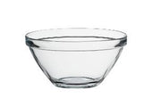 Insalatiera trasparente in vetro pompei 20 cm bormioli rocco