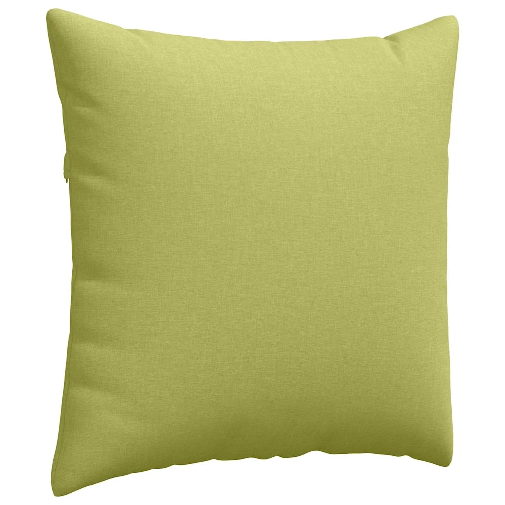 Cuscini da Divano 2 pcs Verde chiaro 60 x 60 cm Tessuto 42014007