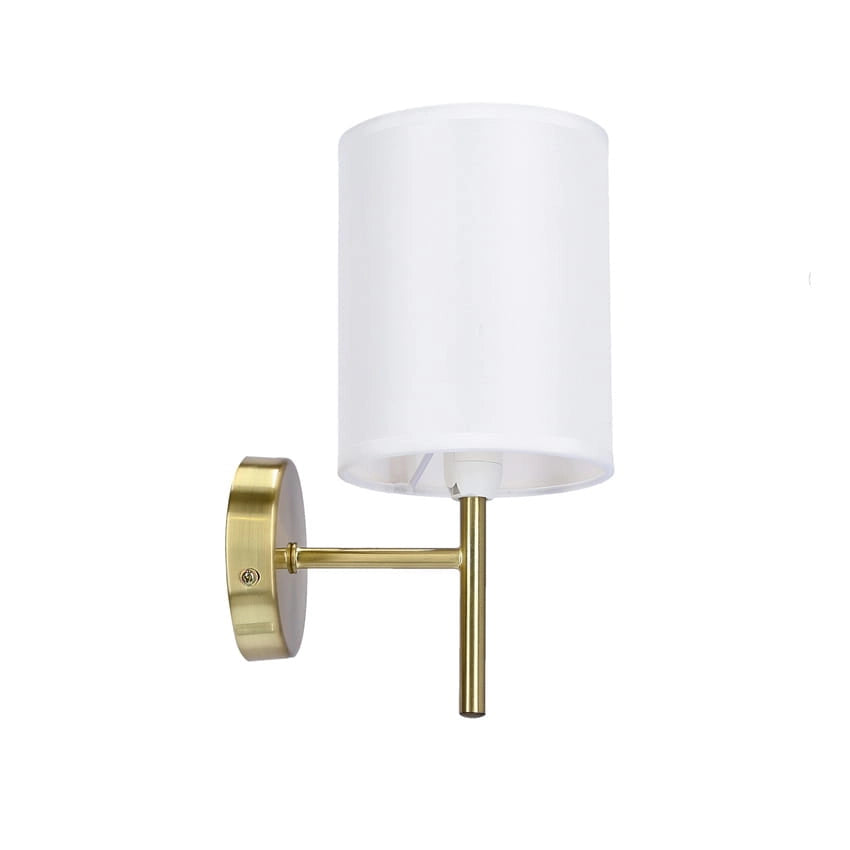 Applique Candellux YAN 21-45386 ottone bianca E14 1 luce