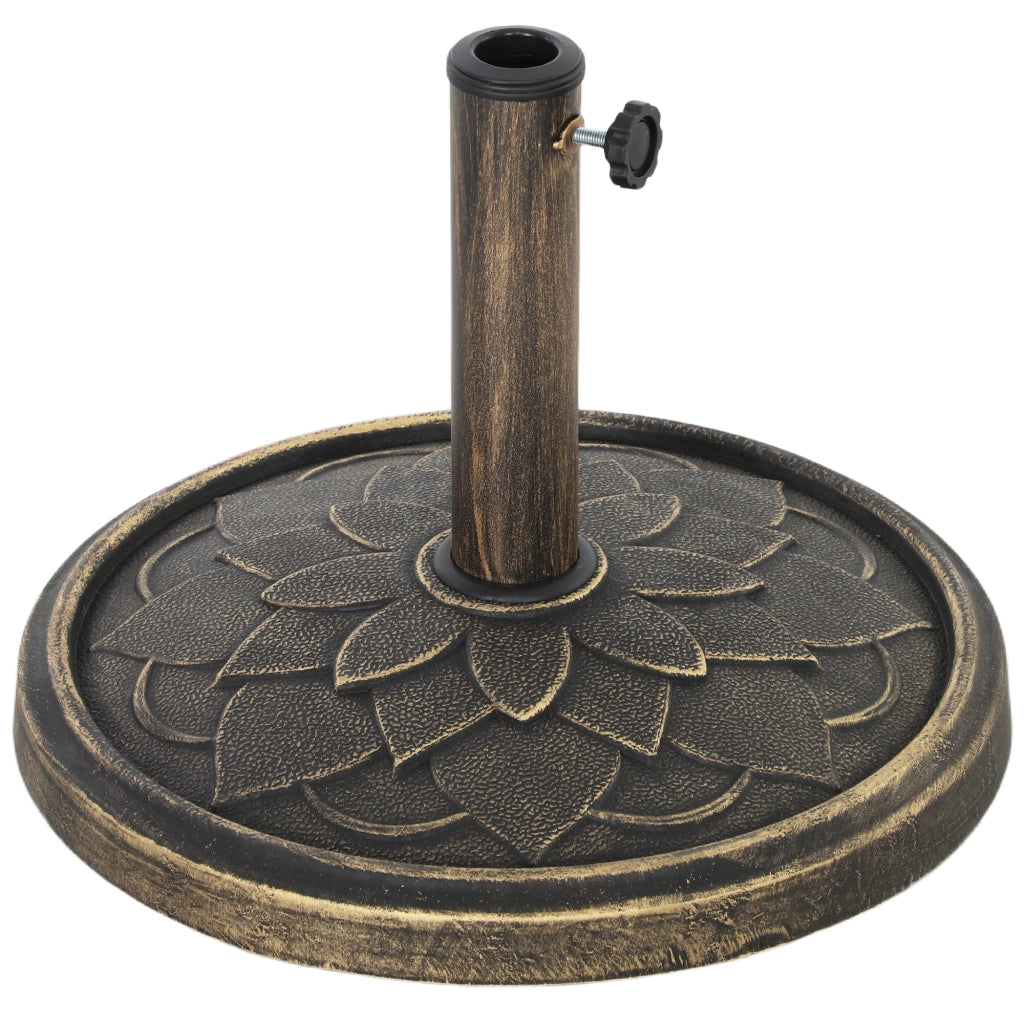 Base per Ombrellone ¨C zephmum ¨C Bronzo, Resina, ?46x34 cm