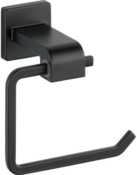 Tissuehouder wandgemonteerd conico, matzwart, unico gancio