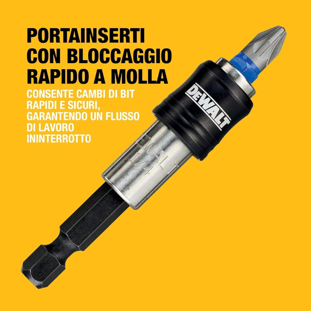 DEWALT  Set da 32 pezzi di avvitamento ad alte prestazioni con custodia rigida extra piccola DT7969-QZ