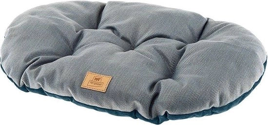 Cuscino Stuart 43 x 30 Cm Tessuto Blu