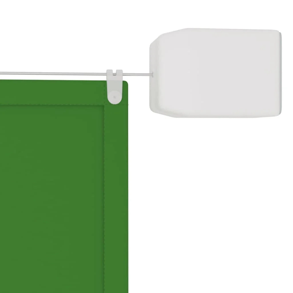 Tenda da sole verticale 140x800 cm tessuto oxford verde chiaro 02_0007693