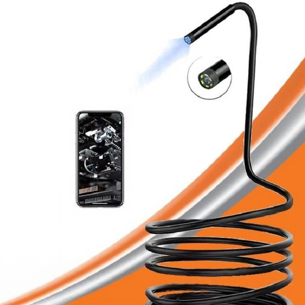 Trade Shop - Fotocamera Endoscopio Usb Microusb Type-c 1.30 Milioni Di Pixel Con 6 Led Cm2028 -
