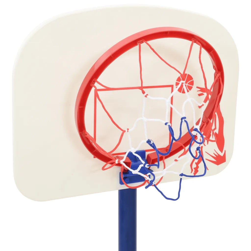 Stand da Basket con Palla e Pompa Regolabile Altezza 90/121 cm CFW2285612
