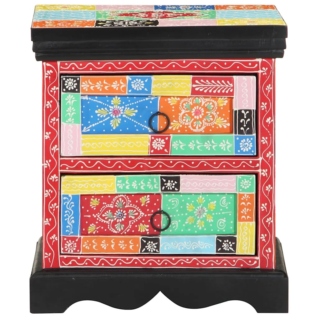 Armadio da Notte con cassetto 2 pcs Multicolore 40 x 35 x 45 cm 4017565