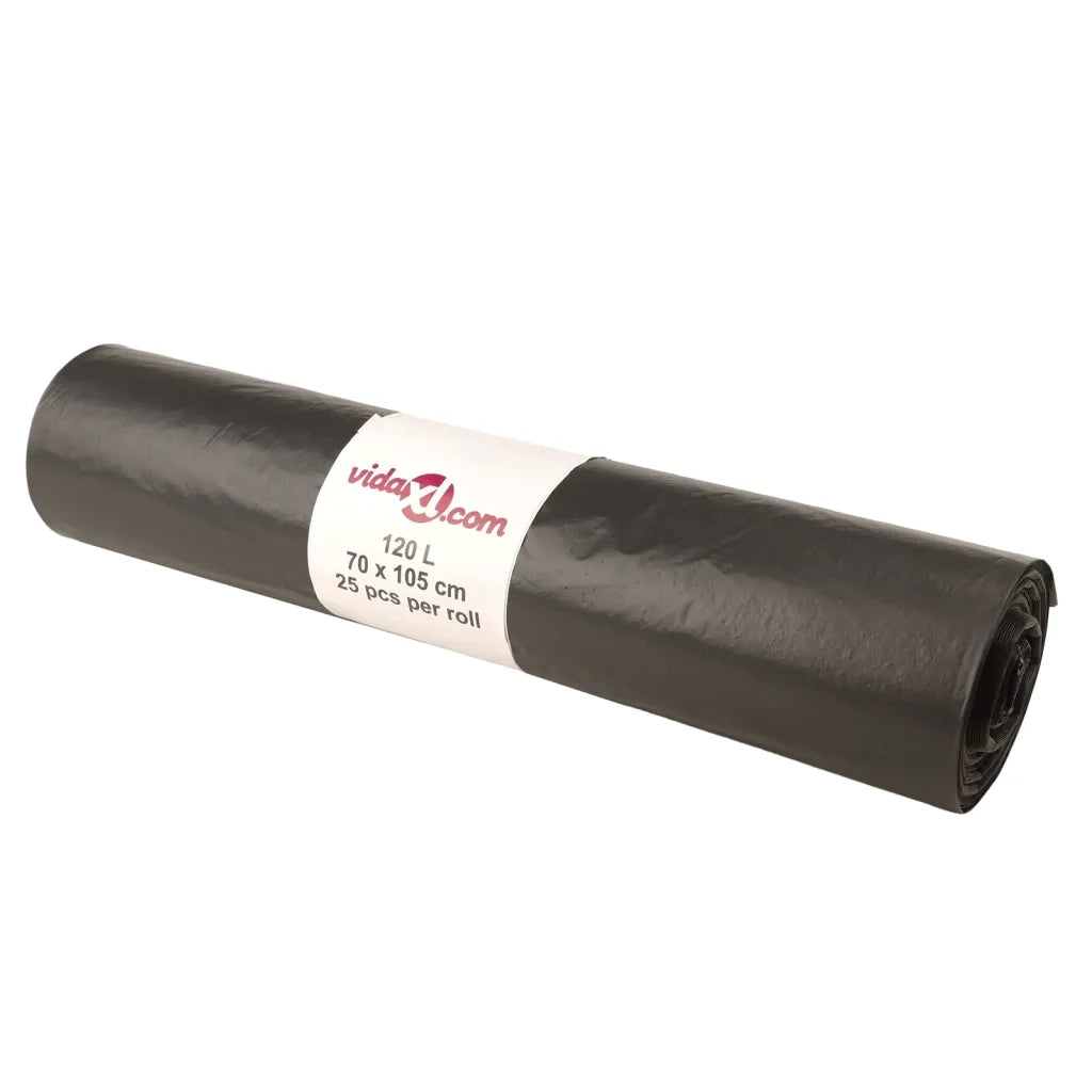 Sacchetti per Cestini 250 pz Neri 120 L 155340