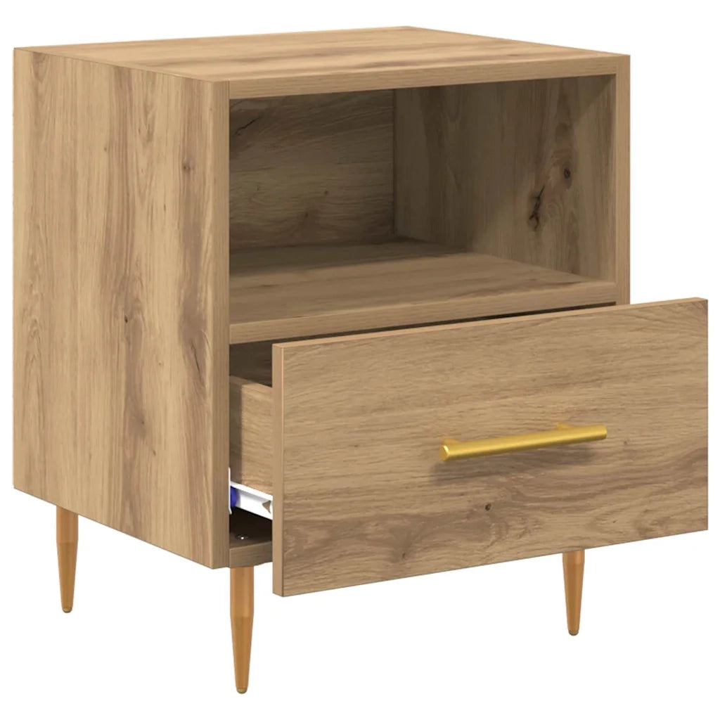 Comodino Marrone 40 x 35 x 47,5 cm Legno multistrato 882077