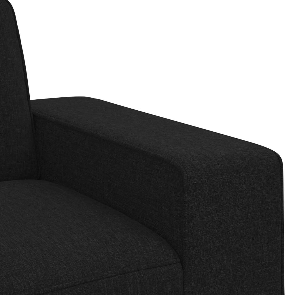 Divano Nero 103 x 80 x 82 cm Tessuto