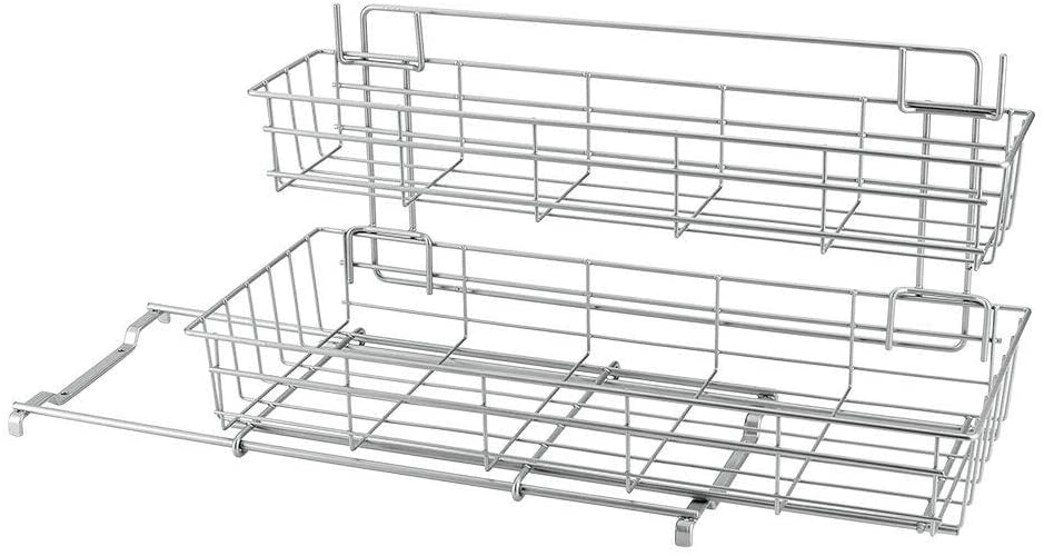 Cesto P.Oggetti Quick Box Scorrevole 2 Piani - Metaltex