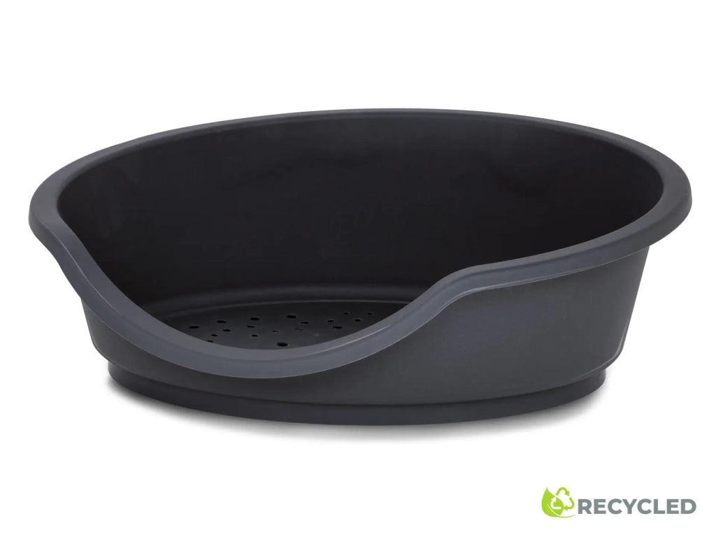LETTINO PER ANIMALI 'TINO ECO' mod. 95 grigio scuro - cm 95 x 70 x h.29  - MP BERGAMO S.R.L.