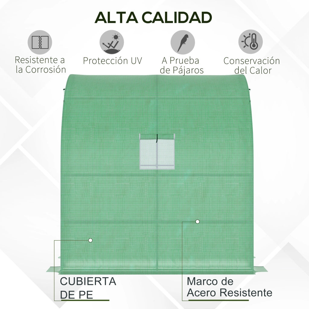 Serra da Giardino ¨C Minimal ¨C Verde 200x100x215 cm